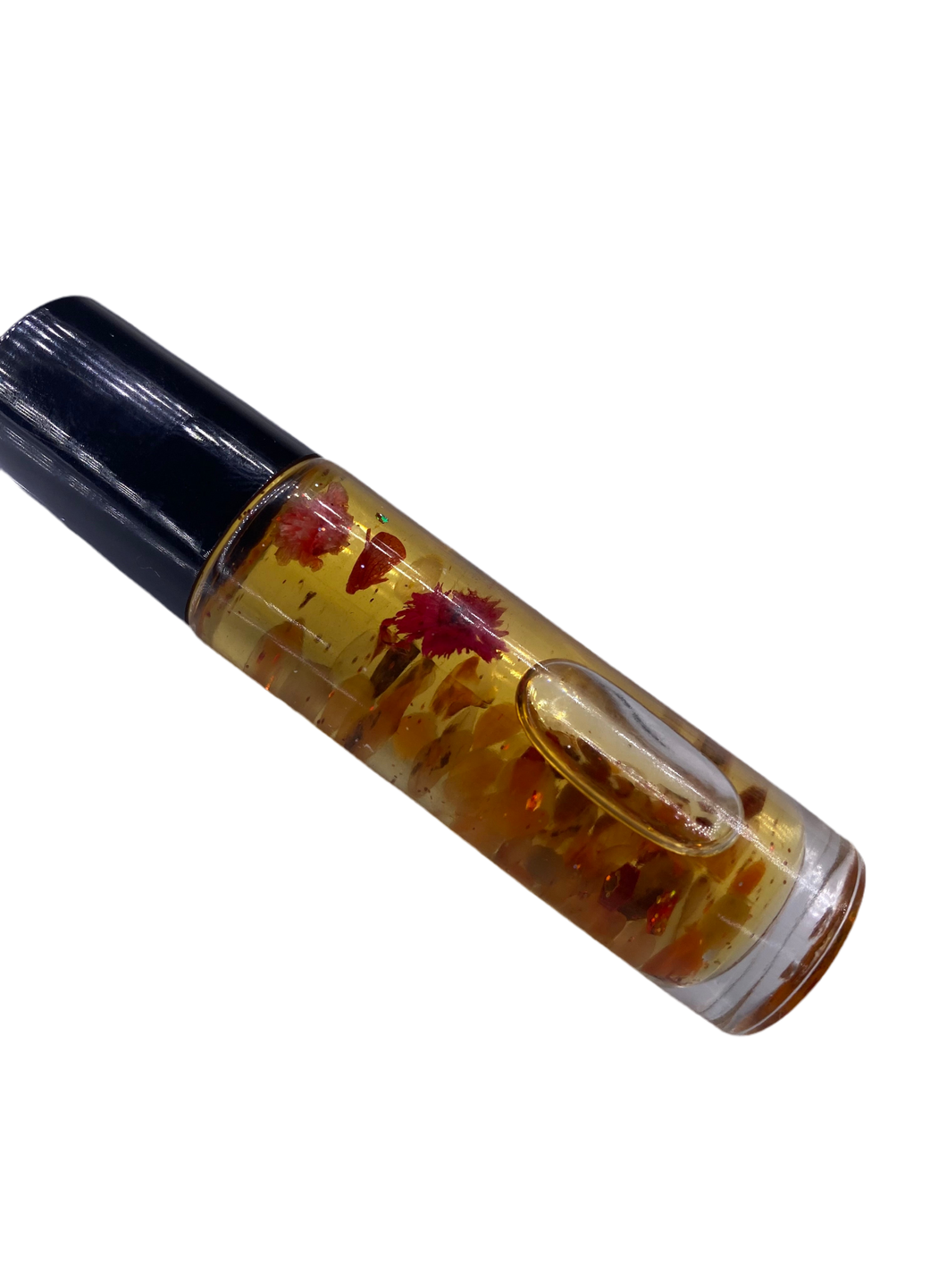 Red Agate Crystal Roller